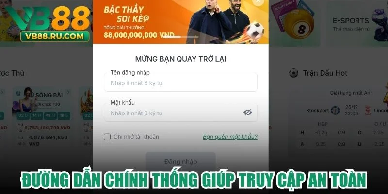 Đăng Nhập VB88 Mượt Mà, An Tâm Từng Thao Tác Truy Cập - vogixu