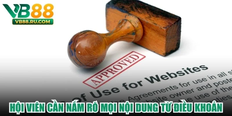 Điều Khoản Dịch Vụ VB88 - Quy Định Và Quyền Lợi Hội Viên - vogixu